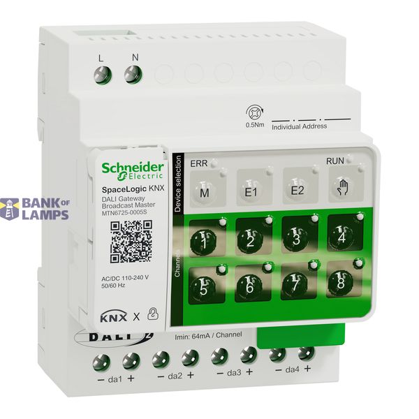 SpaceLogic KNX DALI Broadcast Master image 2