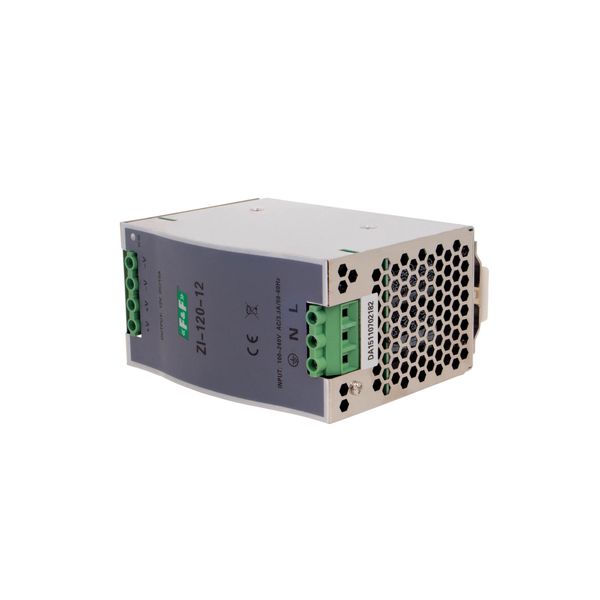 industrial switching power supply, input voltage 100Ã·240V AC, P=120W, output voltage 12V DC image 3