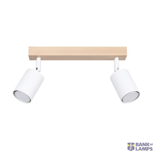 CEILING LAMP VERDO 2 WHITE GU10 2X10W IP20 image 2