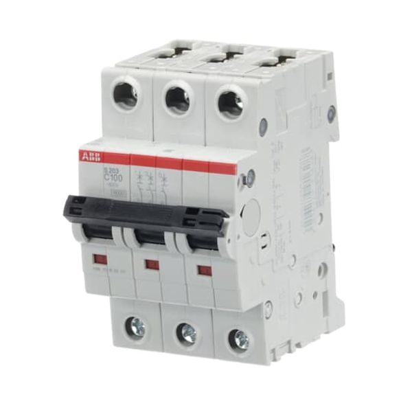 S203-B100 Miniature Circuit Breaker - 3P - B - 100 A image 5