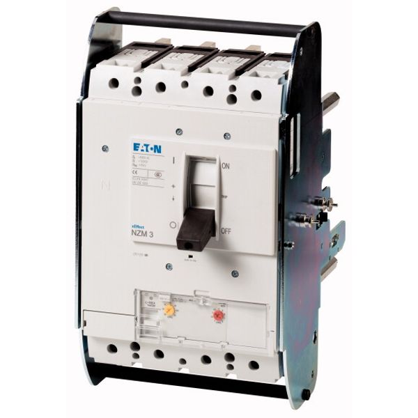 NZMN3-4-AE630-AVE Circuit-breaker, 4p, 630A, withdrawable unit image 1
