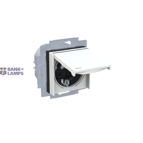 Socket with earthing contacts IP44 image 2