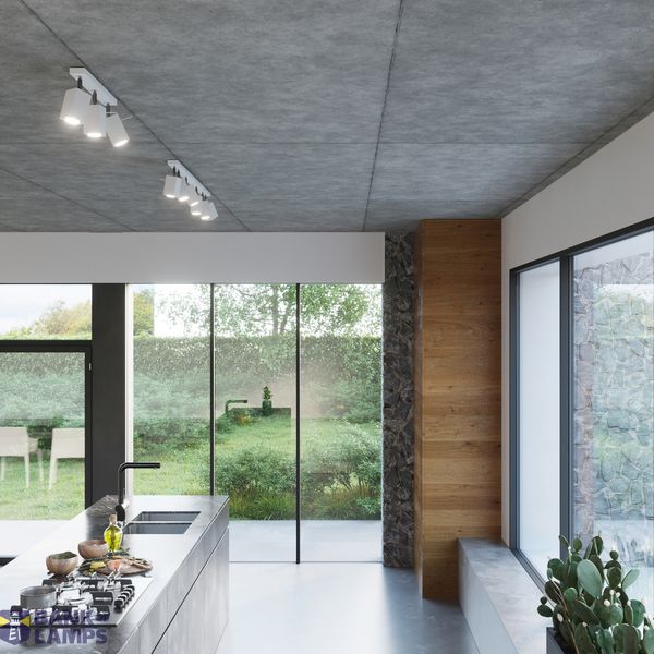 CEILING LAMP MERIDA 3 WHITE GU10 3X40W IP20 image 9