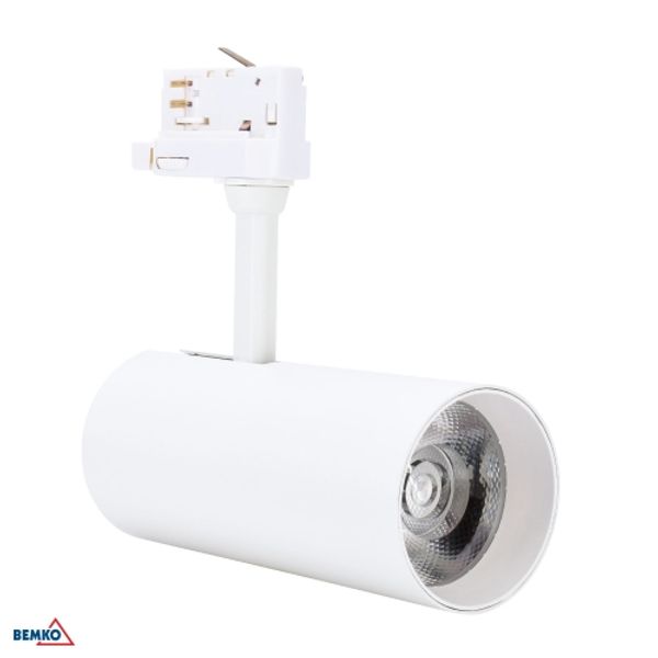 SPOTLIGHT FIXTURE VERKO WHITE 3-PHASE 30W 3000K 2300LM 36° image 1
