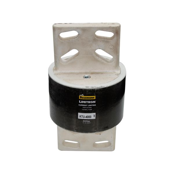 Eaton Bussmann series KTU fuse, 600V, 4000A, 200 kAIC at 600 Vac, Non Indicating, Current-limiting, Fast Acting Fuse, Bolted blade end X bolted blade end, Class L, Bolt, Melamine glass tube, Silver-plated end bells image 19
