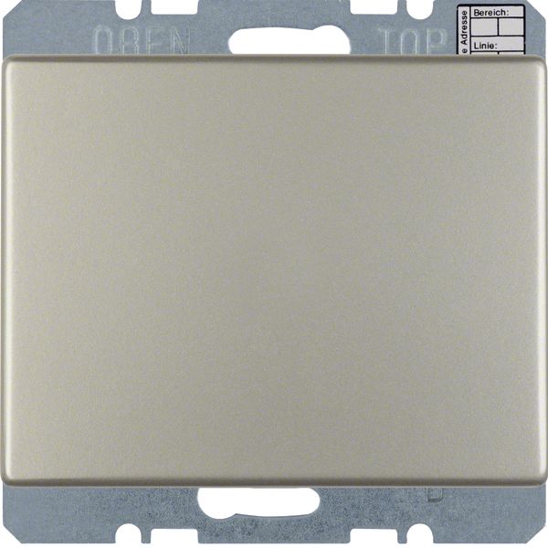 Object thermostat with push-button interface, Arsys, stainless steel,  image 1