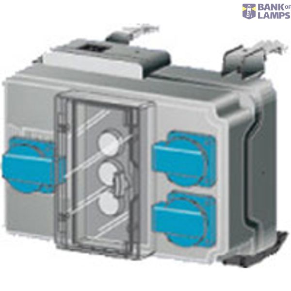 MR branch box 16A 3xD01 3x16A socket image 1