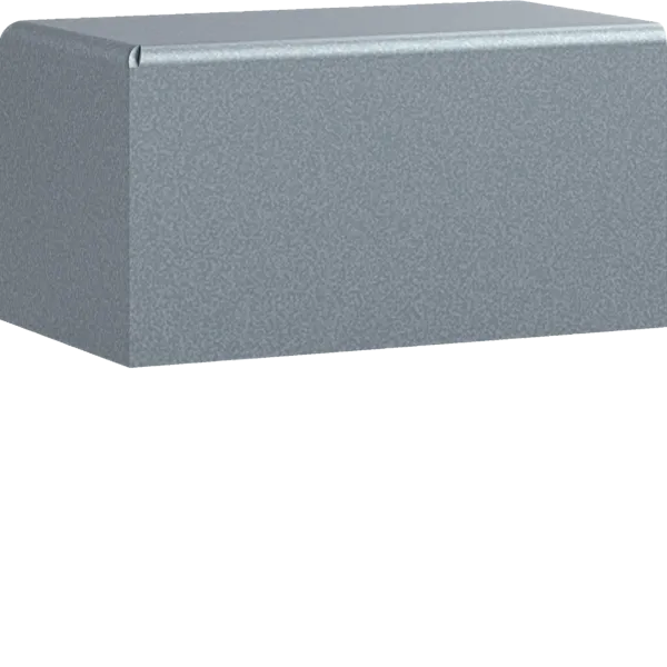 Galvanised steel end piece for LFS 30x30 cable duct image 1