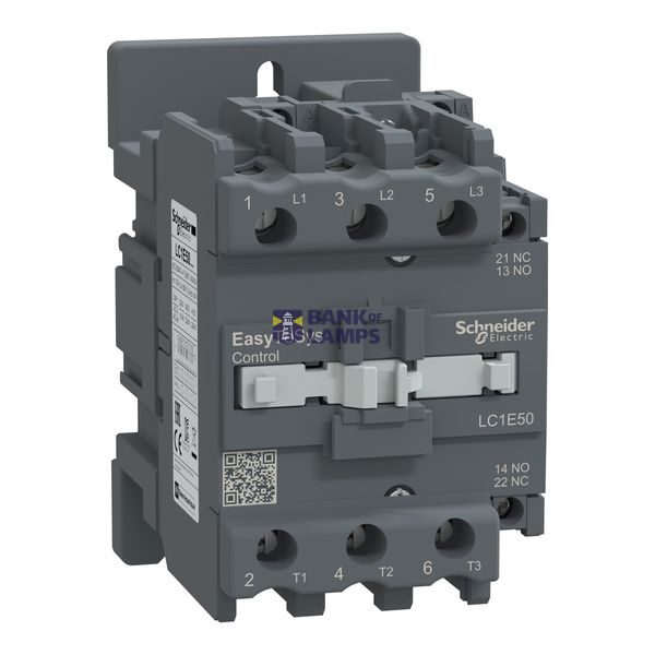 4P EVERLINK CONTACTOR 60A AC1 220VAC image 1