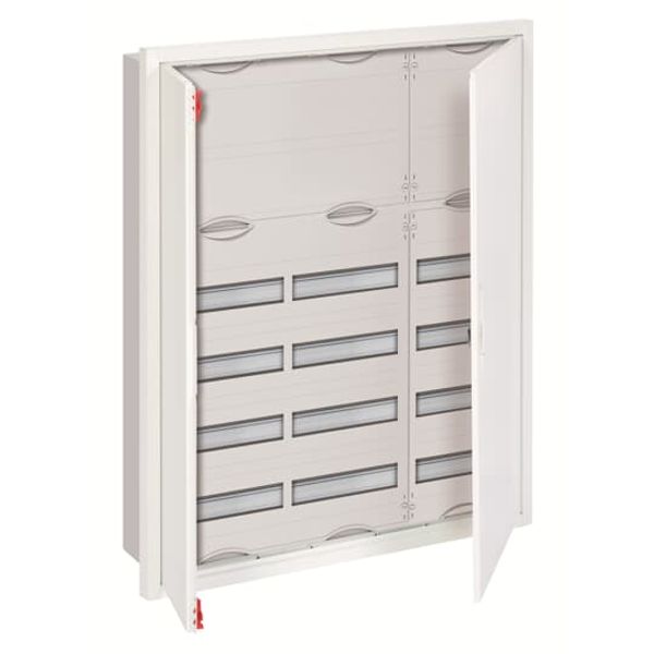 U72 U Compact distribution board, Flush-mounted, 168 SU, Isolated, IP31, Field Width: 2, Number of Rows: 7, 1134 mm x 560 mm x 120 mm image 3