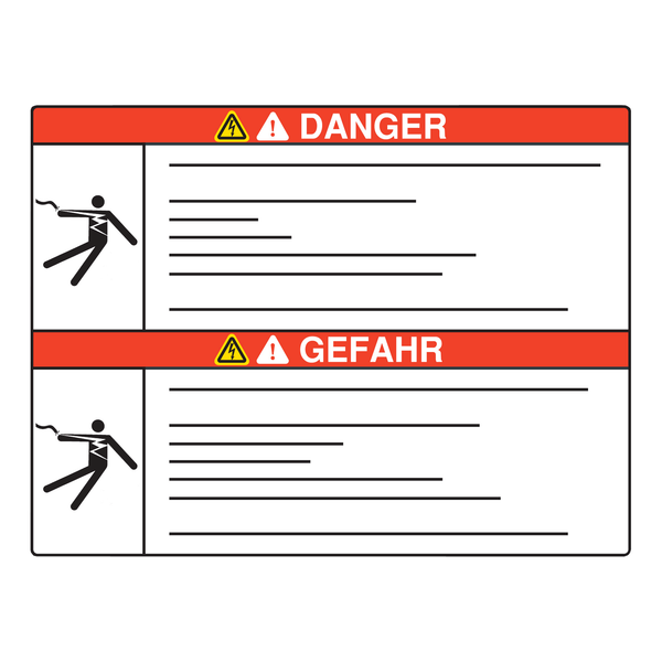 ***SAFETY LABELS ENGLISH ERMAN image 2