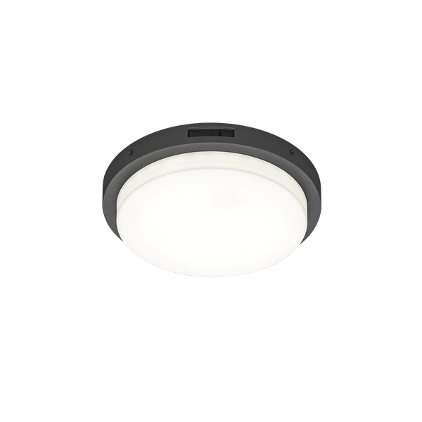 Bermejo LED ceiling lamp 30 cm anthracite image 1