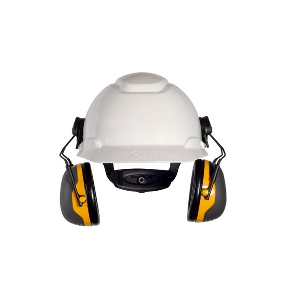 3M™ PELTOR™ Earmuffs, Yellow, Helmet Mounted, X2P5E image 4