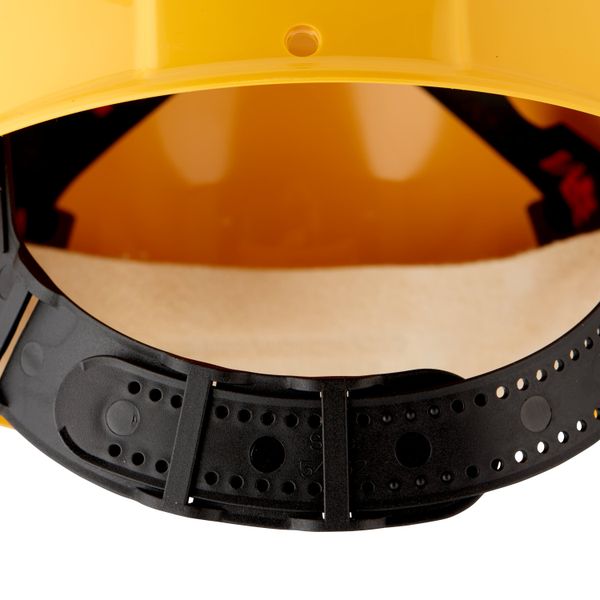 3M™ Hard Hat, Uvicator, Pinlock, Ventilated, Leather Sweatband, Yellow image 6