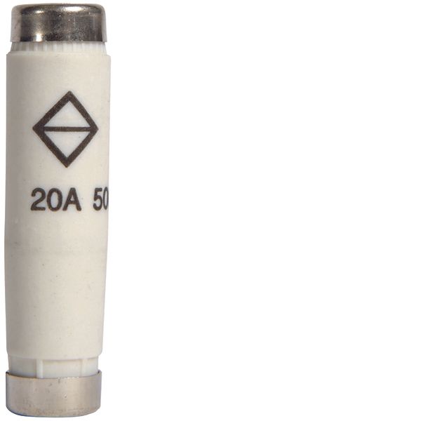 D Fuse-link 13x50mm 500V NDZ 20A tripping characteristic fast image 1