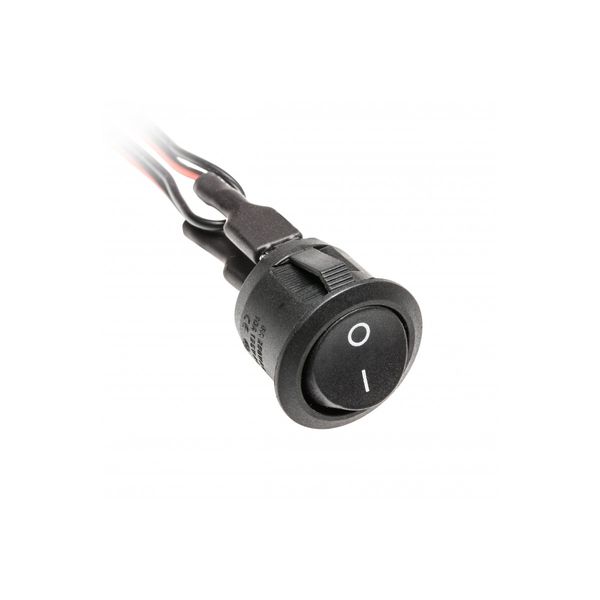 Key switch, max. 36 W, DC12V, black image 1