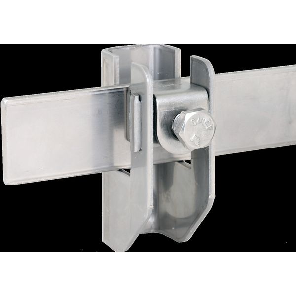 Flat strip a. round conductor hold. StSt image 1