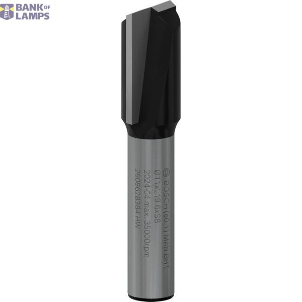 Straight bit, 8 mm, D1 11 mm, L 19.6 mm, G 51 mm image 1