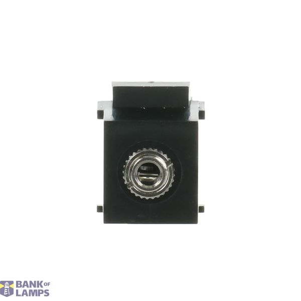 0229/43-500 Keystone module with 3.5mm Mini-Audio black image 1