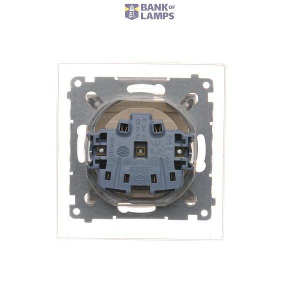 Single earial socket type "F", Bronze matt, metalic image 1