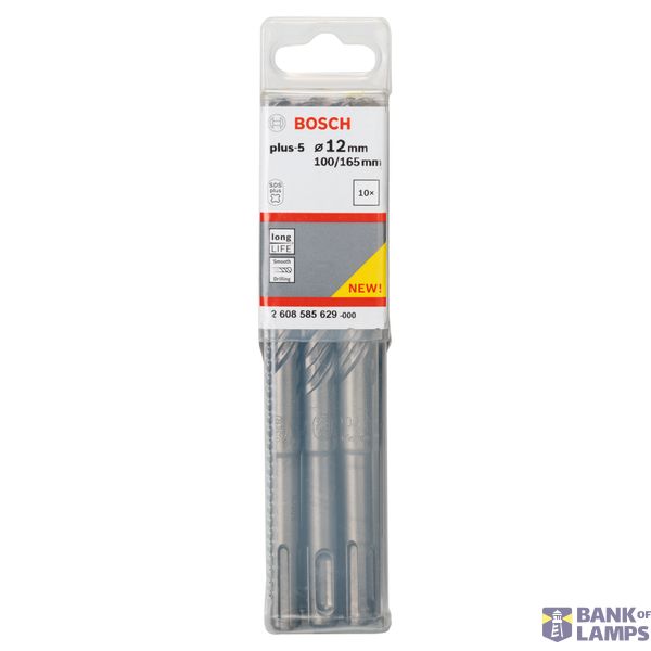 Hammer drill bit SDS-plus-5 12 x 100 x 165 mm image 2