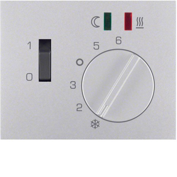 Centre plate f.thermostat f.undrflr. heat., pivoted, setting knob,K.5, image 1