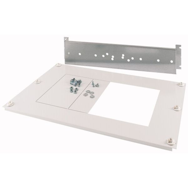 BPZ-XNH3-1/0-600-MV-W NH switch-disconnectors mounting unit, 630A, W=600mm, XNH3 3p, mounting on mounting plate image 1