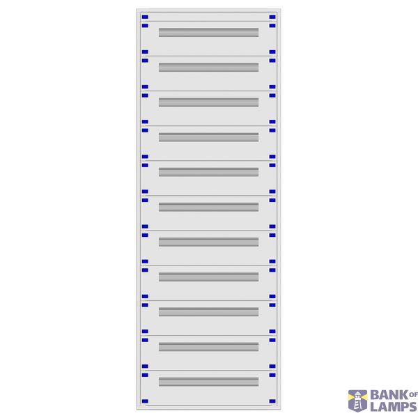 Distribution board insert KVN 60mm, 3-45K, 11-rows image 1