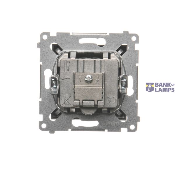 Light push button, (module), 10AX, quick connection, Bronze matt, metalic image 1