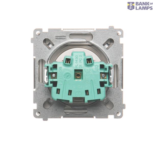 Double fiber optic sockets, white image 1