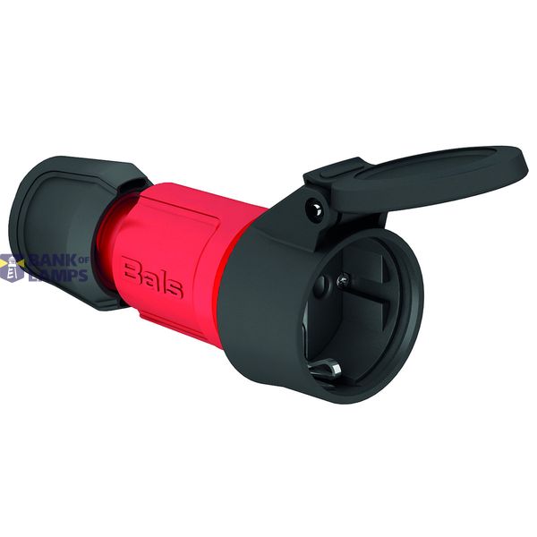 Schuko KOP 16A 2P+Ra 230V IP54 MG Rd Ni image 2