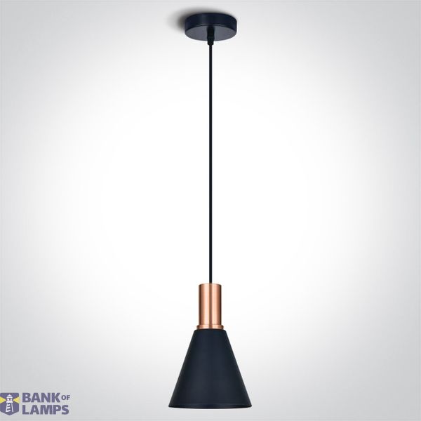 COPPER BLACK SHADE 10W E27 image 1