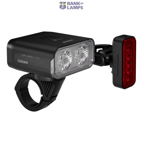 LEDsBIKE® EXPLORER X 1000lm / Flash light / battery life of up to 10h / 6200K / IP54 image 1