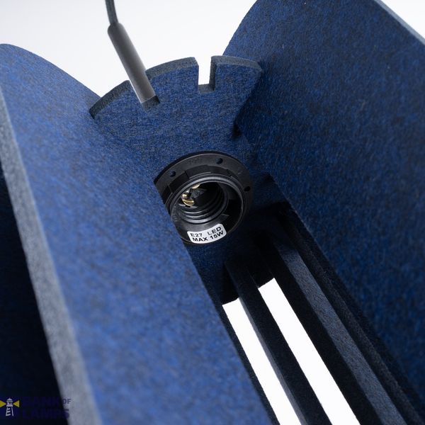 Pendant lamp MULA 27 navy image 11