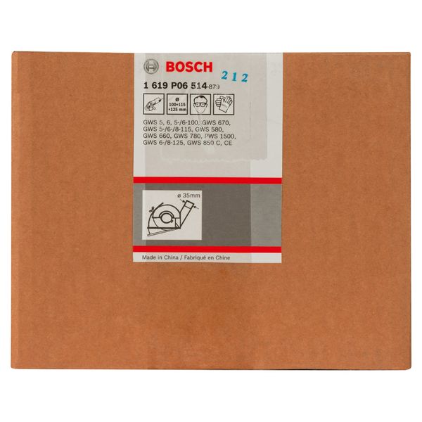 Cutting guide with dust extraction outlet image 1