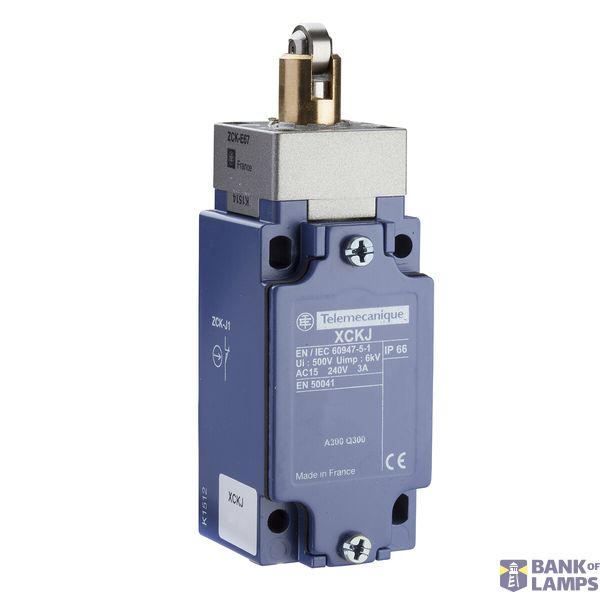 LIMIT SWITCH METAL NO NC ROLLER LEV M12 SPECIFIC WIRING NO 1-4 NC 2-3  image 5