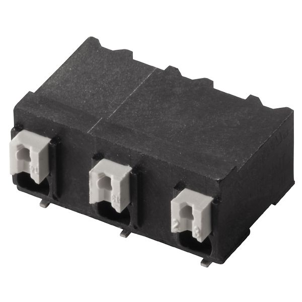 Printed circuit board terminals, 7.50 mm, Number of poles: 2, 90°, black, PUSH IN with actuator, Clamping range, max. : 1.5 mm², Tape image 4