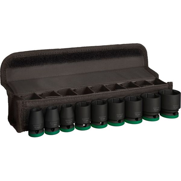 PRO Impact Sockets 1/2" Standard 9-PC Set image 1