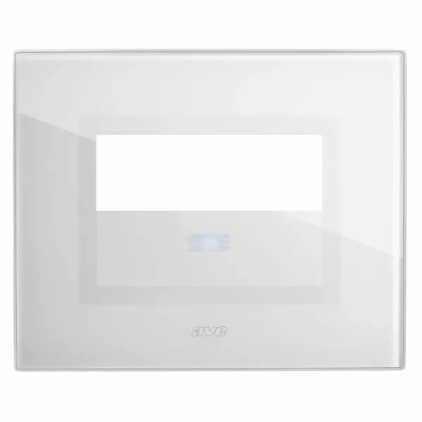 VERATOUCH FR.PLATE W/NAME TAG WHITE image 1