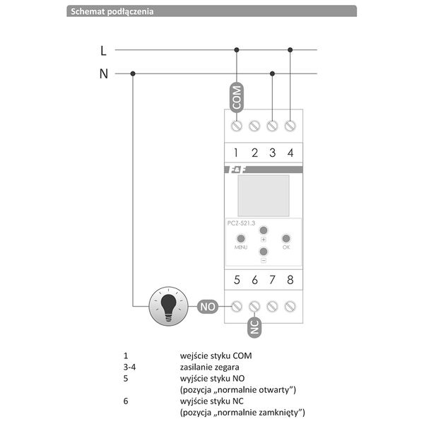 PCZ-521 programmable timer with proximity (NFC) image 4