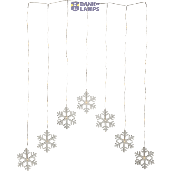 Curtain Lights DecySnowflake image 1