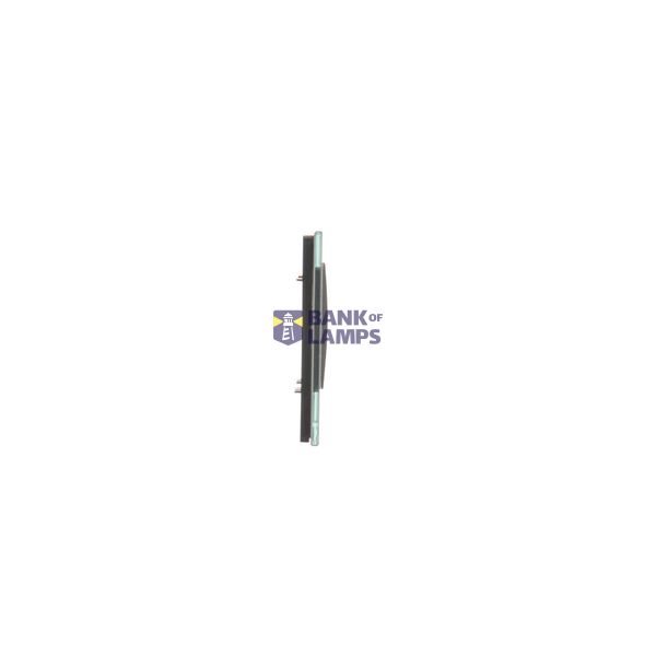 Triple frame, black, chrome base image 1