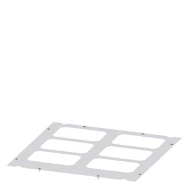 Floor plate for module inserts IP54, D: 600mm W: 600mm image 1