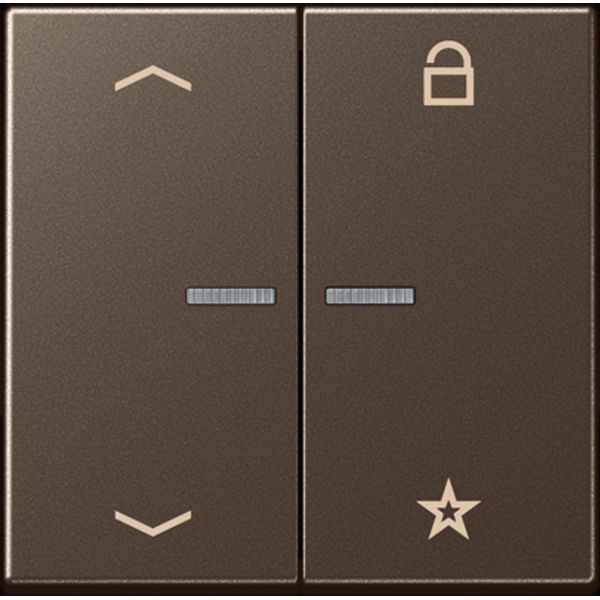 LB Management push-button 2-gang A1702BFANM image 3