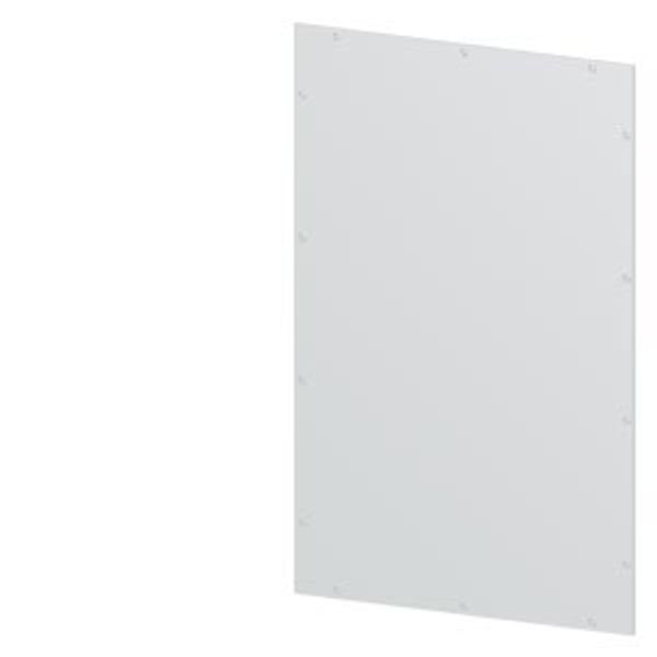 SIVACON side panel/rear panel, closed, IP40, H: 2000 mm, W: 1200 mm, RAL 7035 image 1