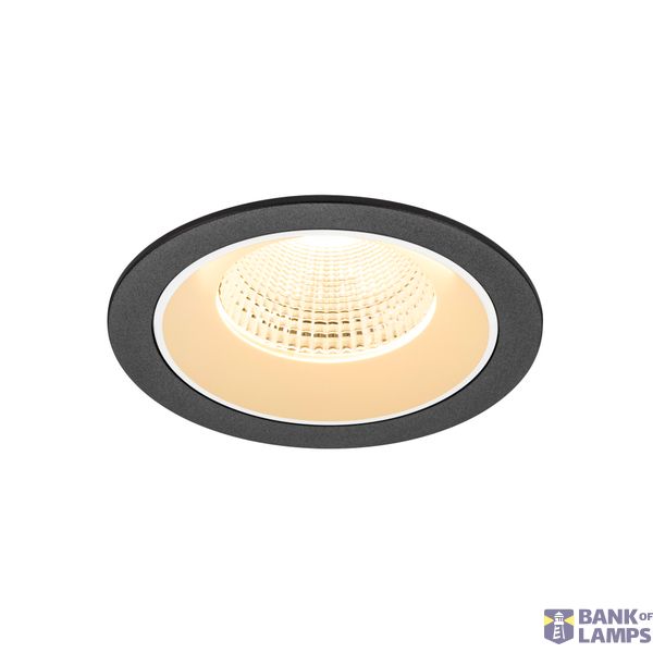NUMINOS© L recessed ceiling light 3000K 55ø IP20 round bl/wh image 1