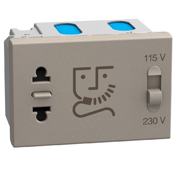 Light Now - shaver socket 230V stone image 1