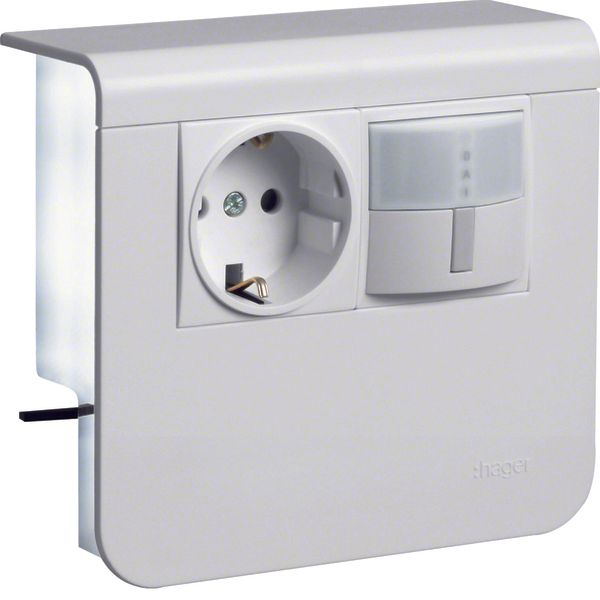 Device bearer outlet/PIR SL 20x55 pure w image 2