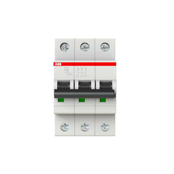 S203-D40 Miniature Circuit Breaker - 3P - D - 40 A image 5