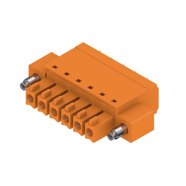 PCB plug-in connector, female plug, 3.81 mm, Number of poles: 6, 180°, PUSH IN with actuator, Clamping range, max. : 1.5 mm², Box image 1